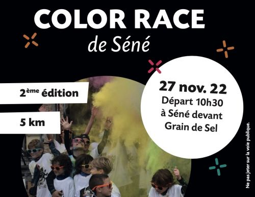 Color Race du père noël